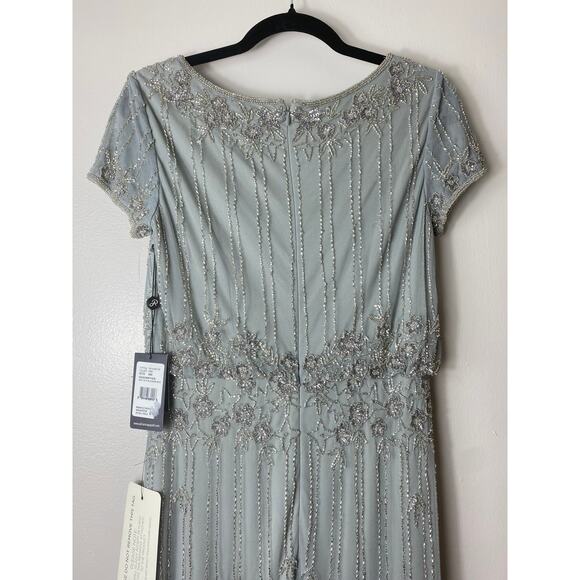 NWT ADRIANNA PAPELL DRESS GOWN 6 MOTHER OF THE BRIDE BRIDESMAID FORMAL EVENING - Picture 7 of 15